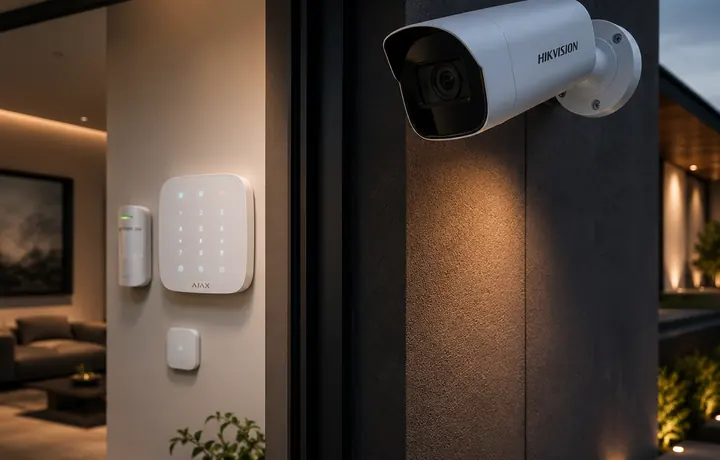 Kamerový systém, alarm, video vrátnik a bezpečnostné prvky pre dom alebo firmu