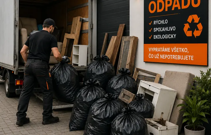 Vypratávanie bytu, pivnice, garáže a odvoz odpadu