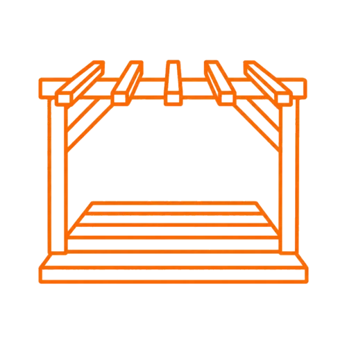 Pergola, terasa